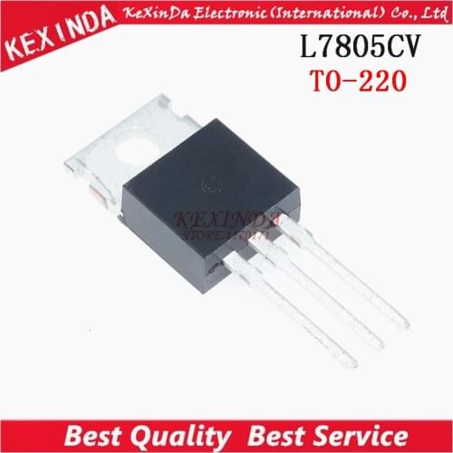 L7805CV L7805C L7805 TO-220 IC 100pcs/lot Free shipping