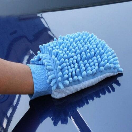 Liplasting 1pc NEW Microfiber Car Window Washing Home Cleaning Cloth Duster Towel Gloves Random color