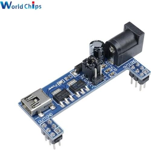 2PCS MB102 Breadboard Power Supply Module 3.3V 5V For Solderless