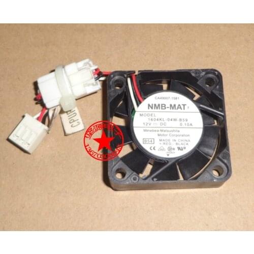 NMB-MAT 1604KL-04W-B59 B54 DC 12V 0.10A Server Cooling Fan