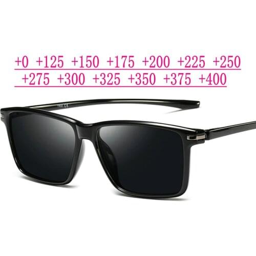2020 New Progressive Bifocal Reading Sun Glasses Women Men Presbyopia Black Reading Sunglasses Diopter Sunglasses NX