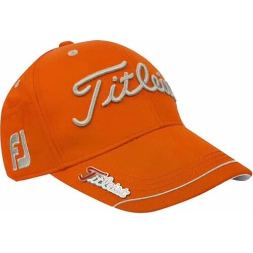 2021 New Breathable Golf Cap with Mark Baseball Cap Adjustable Golf Cap High Quality Unisex Golf Club Visor Cap