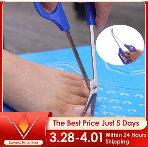Scissors Long Handled Toenail Scissors Nail Bandage Scissors Nipper Trimmer Cutter Cuticle Nipper for Nail Manicure Pedicure