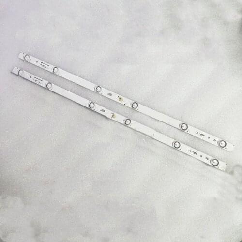 One lot= 2 pieces for TH-32D500C TF-LED32S20T2 led backlight JL.D32061330-004BS-M 4C-LB320T-JF4 554mm 6lamps