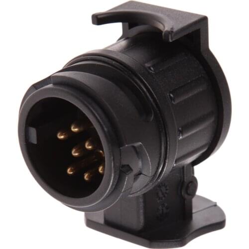 Trailer Connector 13P To 7p Connector Connector Trailer Adapter Plug 12V 13 To 7 Pin Plug Adapter Electrical Converter Truck