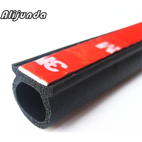 4 m small d car door rubber seal Waterproof soundproofing finish Noise sealant strip sound insulation rubber gasket