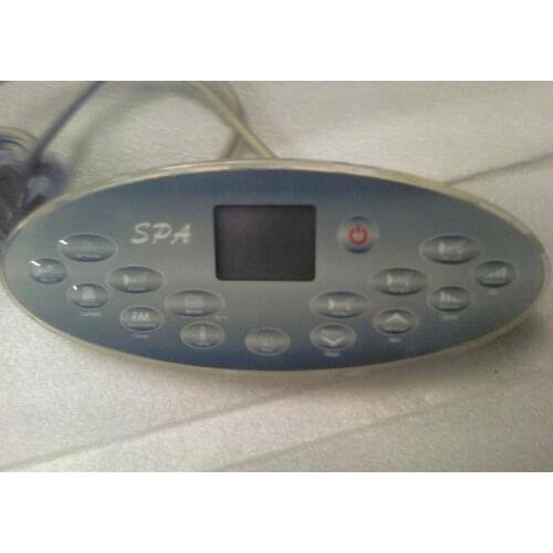 Spa display panel LCD screen - KL8-2 - JAZZI Escape Wellis spa front panel