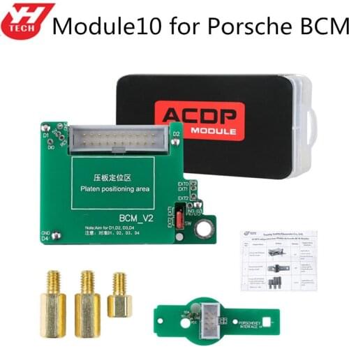 Yanhua Mini ACDP Module10 for Porsche BCM Key Programming Support Add Key & All Key Lost from 2010-2018