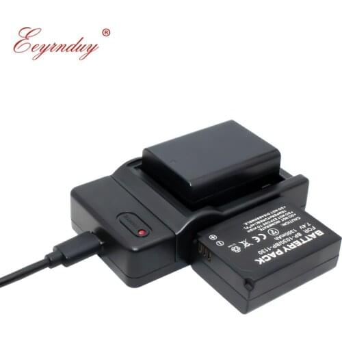 2pcs BP-1030 BP1030 BP1130 BP-1130 USB Battery Charger set For Samsung NX200 NX210 NX300 NX1000 NX1100 NX2000 NX-300M NX-500