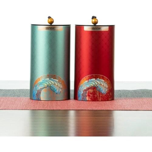 General Tea Cans, Metal Sealed Cans, Packaging Empty Gift Boxes, Travel Portable Tinplate Cans-back To Nature