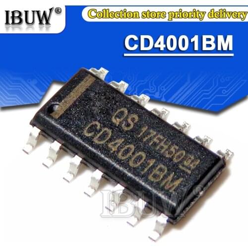 100PCS CD4001BM SOP14 CD4001 SOP-14 SOP