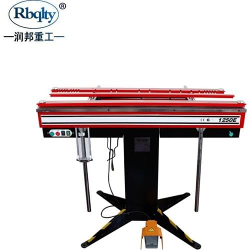 1250E High Efficiency Manual electromagnetic fiolding machine