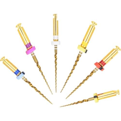 3 boxes Dental instrument super files GOLD files endo rotary files golden dondontic root canal NITI dentist tool