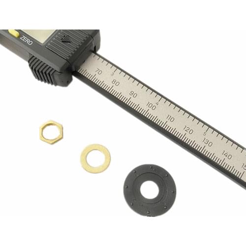 Wholesale 250PCS Clock Movement Parts Screw Cap Metal Gasket Repair Replacing Tools Free Shipping