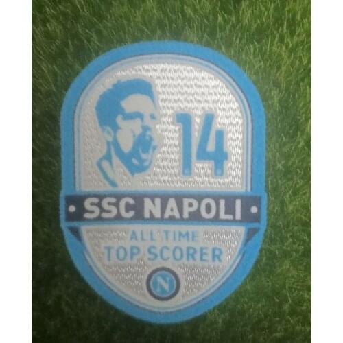 Velvet Mertens Patch All Time Top Scorer Iron on Patches Soccer Patch Badge
