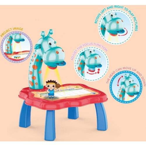 Kids Projector Multi-color Different Mainframe Films Educational Tool Smart Sketcher Projector Educational Toys luminous Kid Toy