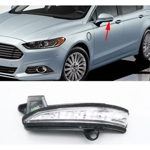 For Ford Fusion 2013 2014 2015 2016 2017 2018 2019 2020 USA Version Car Rearview Wing Door Side Mirror Lamp Turn Signal Light