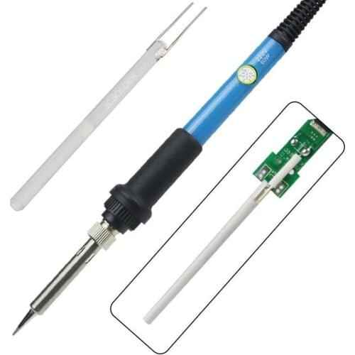 Adjustable Temperature Electric Soldering Iron Heater Internal 908S heating 60W element 908 For JCD Ceramic 80W 110V 220V s E7K6