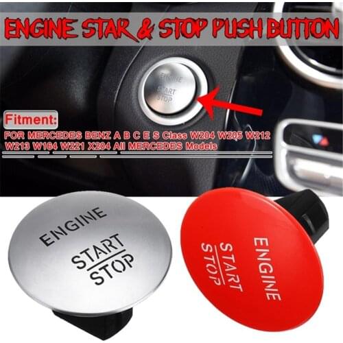 Car Engine Start Stop Push Button Switch Keyless For Mercedes Benz Model W164 W205 W212 W213 W164 W221 X204 2215450714