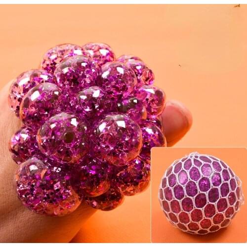 Colorful Grape Ball Antistress Toys Squishy Squish Toy Squeeze Relief Anti-stress Kids Funny Things Prank Jokes for Adults Gifts