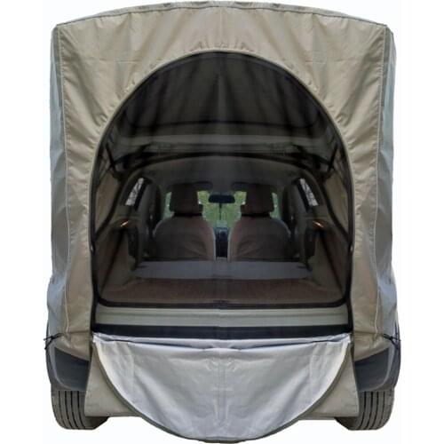 Oxford Cloth Sun Shelter Car Trunk Tent For SUV Canopy Portable Camper Trailer Tent Rooftop Car Extend Awning Outdoor Camping