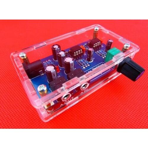 Portable 47 Headphone Amplifier Board Kit POWER AMP Module Kit For Classic 47 DIY kits dc 12-18V POWER + case