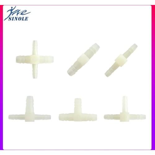 10pcs/bag Dental Fitting Connector for Dental Air Water Plastic Tube Connector Pipe dental joint Water pipe and air pipe joint