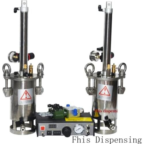 Pusher Thimble Style with Micrometer Trimmer 304 Stainless Steel Glue Pushing Valve Pressure Tank