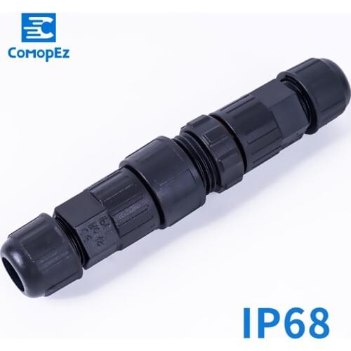 M16 Waterproof Connector 3-7.5mm 15A Aviation Connector 2/3/4/5/6/7/8/9/10 Pin Male Female IP68 Cable Connectors Plug and Socket