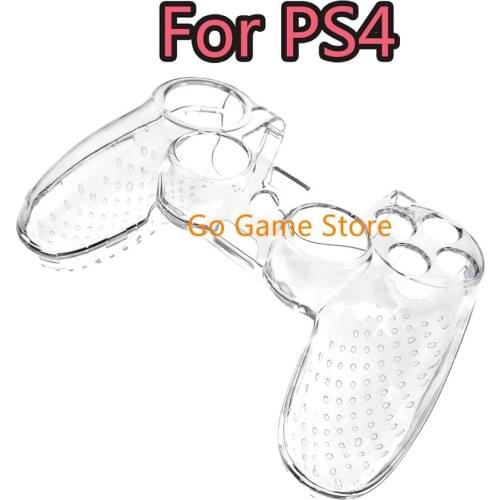 1pc for Sony Playstation 4 PS4 Clear Crystal Shell Housing Case Cover Front Back Protective