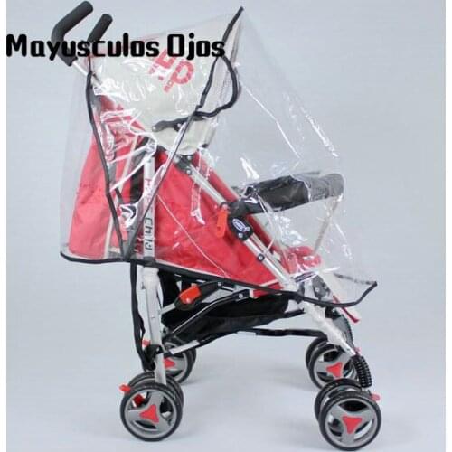 1PC Baby Stroller Rain Cover Umbrella Car Stroller Environmental Protection Windshield 55*78*80cm