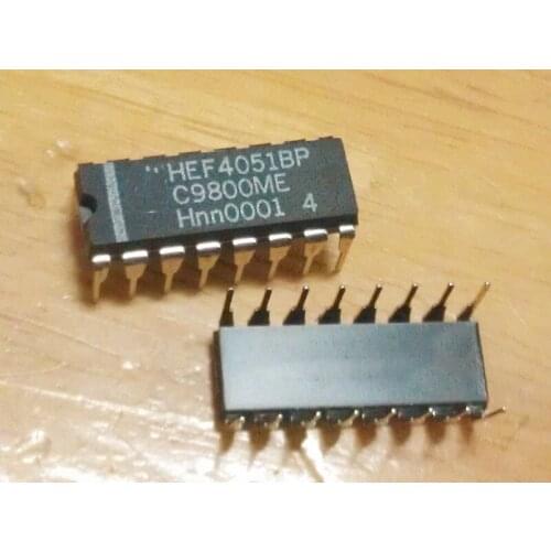 10PCS New HEF4051BP can substitute CD4051BE / HCF4051 DIP16 original