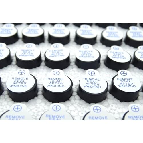 100pcs 5V Active Buzzer Magnetic Long Continous Beep Tone Alarm Ringer 12mm MINI Active Piezo Buzzers Fit For Computers Printers