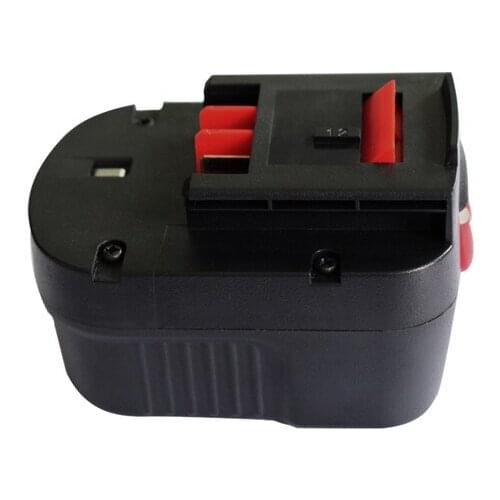 HSC Battery For Black Deck Battery 12V, 2000mAh NI-CD, Fit forA12 A12-XJ A12EX A1712 BD1204L BD-1204L B-8315 BPT1047 EPC12CA