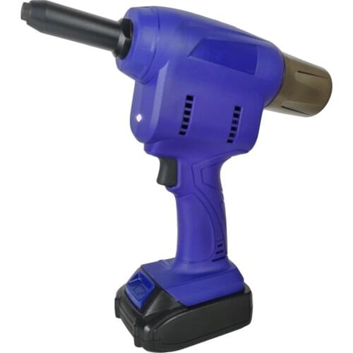 E6000 4.0-6.4mm Cordless Riveter Battery Rivet Tool Hand Riveter for Pulling Nuts Insert Nut Pull Riveting Tool with LED Light