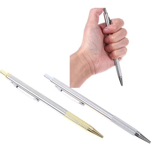 Diamond Glass Cutter Cutting Tool Carbide Scriber Hard Metal Tile Lettering Pen Engraver Glass Knife Scriber Cutting Machine
