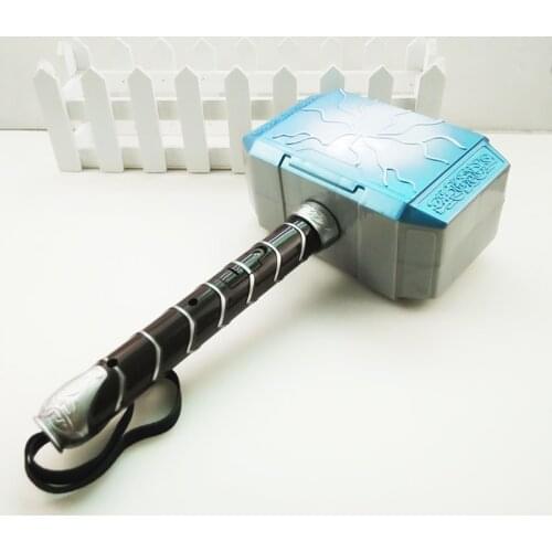 Toys thor luminous toy Sword Weapon Quake Children Toys Thor Luminous Hammer Unisex Horror Plastic Light Hot Sale Weapon