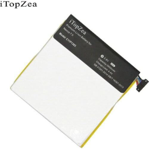 ITopZea 20Pcs 3950mAh C11P1303 Battery Replacement For Asus Google Nexus 7" 7 II 2 2nd Gen 2013 ME571 ME57K ME57KL K009 K008
