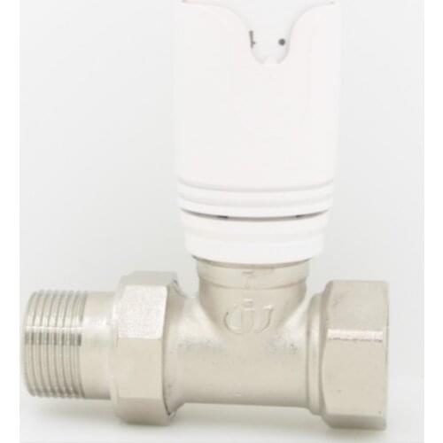 Thermostatic radiator valve 6-28 degree For Plumbing system Indoor radiator thermostatic radiator 2 way DN15 DN20 DN25 DN32