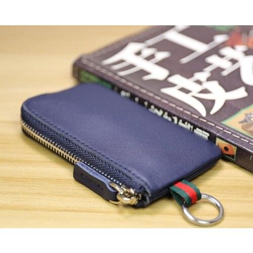 2021 Hot Mens Leather Coin Purses Holders Fashion Key Wallet Fashion Key Holder