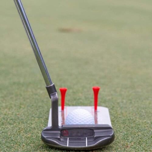 Portable Golf Putting Aid Alignment Swing Trainer Putting Tutor Accessories