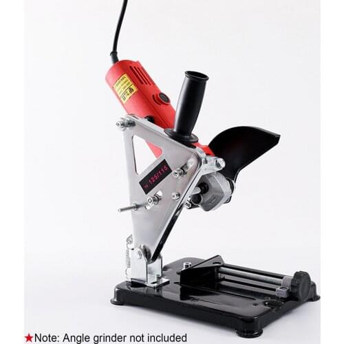 Angle Grinder Stand Polishing Machine Conversion Cutting Machine Fixed Holder for 100-125 Angle Grinder Power Tool Accessories