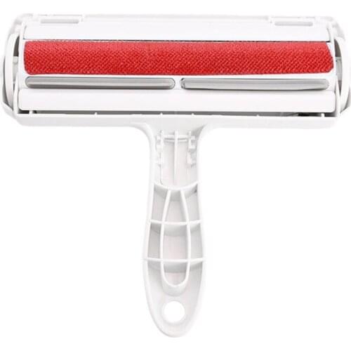Best Dog Comb Tool Pet Hair Roller Remover Dog Cat Fur Brush Base Home Furniture Sofa Clothes Convenient Cleaning Lint Brush