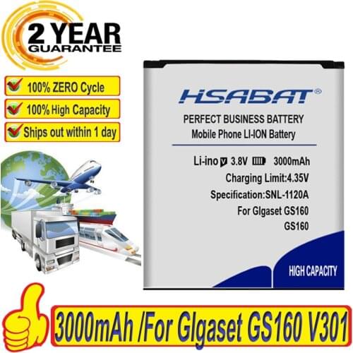 Top Brand 100% New 3000mAh GS160 Battery for GIgaset GS160 V30145-K1310-X463 Batteries