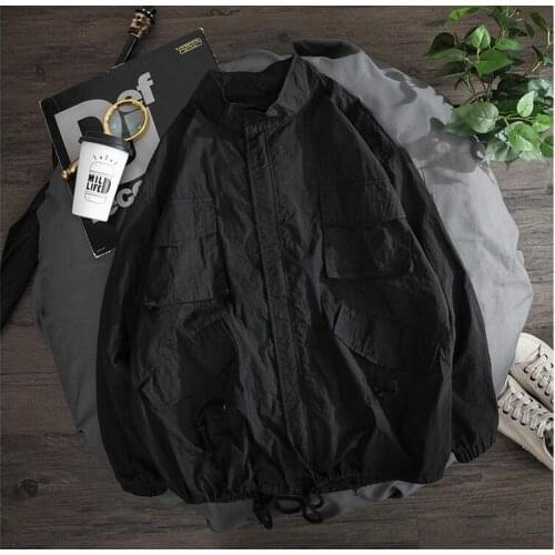 2021 Spring Autumn Women Outerwear Jackets and Coats Male Jacket