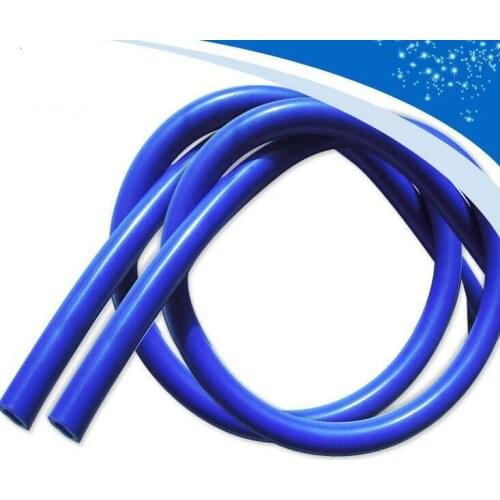 10m/lot, Blue 2*4mm Colorless food grade/sanitary silicone plumbing hose tube pipe