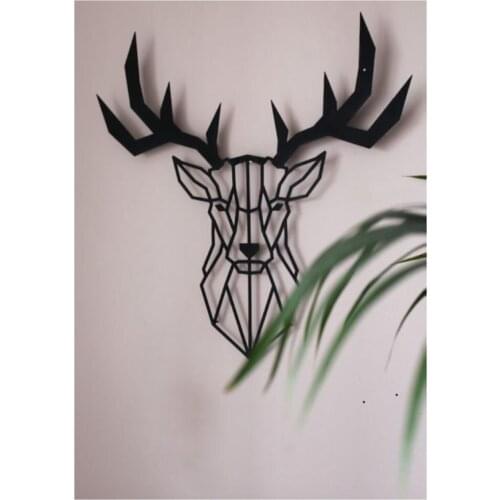 Deer Figure 3d Mdf Table To Your Home To Your Office New Style Wall Art