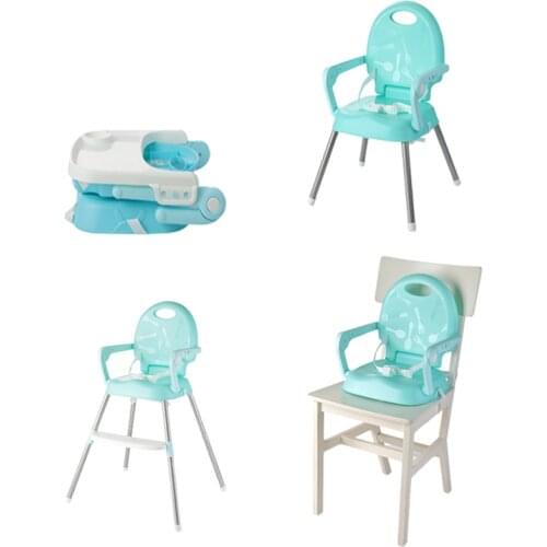4 in 1 Eco-friendly Infant Baby Dinning High Chair Baby Kids Children Feeding High chair