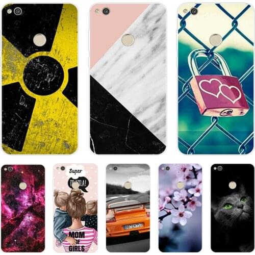 Case For Huawei P8 P9 Lite 2017 / Honor 8 Lite Case Cover for Huawei P9 Lite Cover Soft TPU Funda for Huawei P9 Lite Case Capas