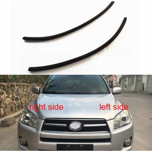 For Toyota RAV4 2008-2013 Headlight Rubber Sealing Strip Trim Headlamp Decorative Strip Waterproof Strip